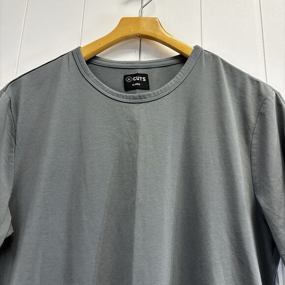 Cuts Clothing Classic T Shirt Women Large Gray Minimalist Outdoors Simplicity - Picture 2 of 6